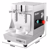 Elektrischer Cocktail & Bubble Tea Shaker - doppelt - 40 Watt - 240 U/min - Edelstahl