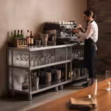 Table de préparation de cocktail - Acier inoxydable - 1600x600mm