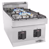 Masina de gatit 2x ochiuri (9,5 kW) cu flacără de veghe