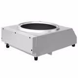 (4 τεμ.) Μονή Επαγωγική εστία Wok - 3,5 kW - Ø 460 mm - με ψηφιακό έλεγχο - με τηγάνι Wok