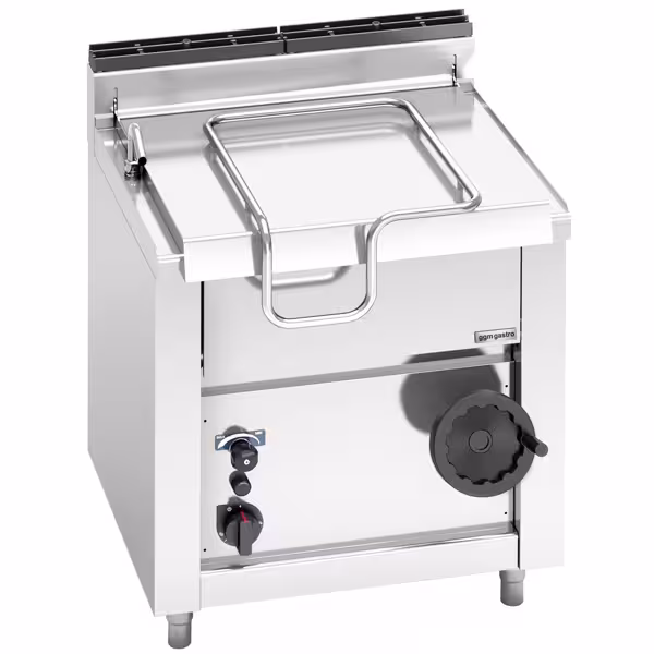 Kantelbare braadpan - gas - 60L - 14,5kW - 700