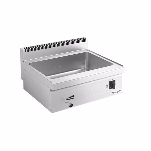 Elektrische bain-marie - 1,2 kW - 1x GN 1/1 & 3x GN 1/9 - met aftapkraan