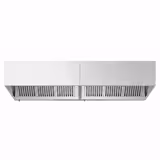 Commercial Wall-Mounted Extractor Hood - 2800mm - with Baffle Filters & Lighting