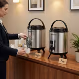 Distributeur de boissons - 10 Litres - Isolé - inox