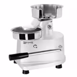 Manuelle Hamburgermaschine - Ø 150 mm - Silber