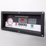 Machine sous vide double cloche - 3x20m³/h - 3x750W - Numérique - avec injection de gaz (MAP) - Barre de soudure 590mm