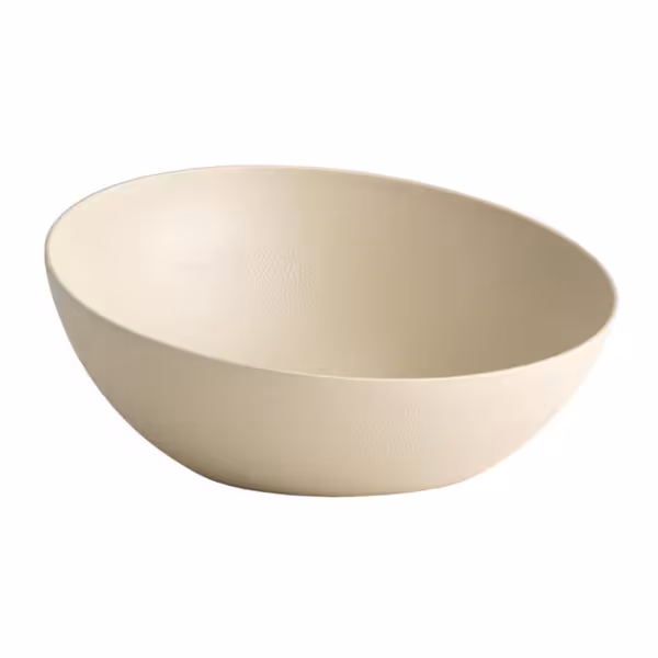(6 Stück) Schale - FROSTFIRE - Aluminium - 3 Liter - Ø 325mm - Beige