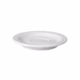 (12 pcs) BUDGETLINE - Cappuccino saucers - Ø140mm - White