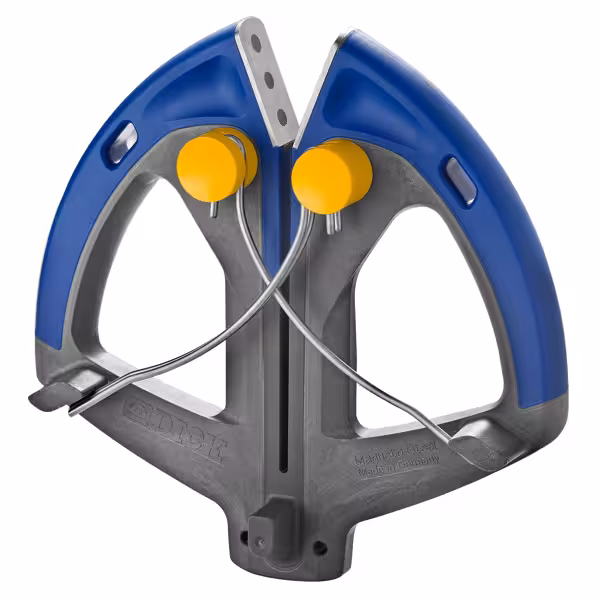 F. DICK | Magneto Steel Hyperdrill Knife Sharpener with Magnetic Guide – Blue - Without Base Plate