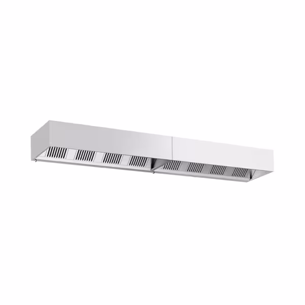 Kutu Tipi Davlumbaz - 4800mm - Alevsavar Filtreli - Aydınlatmalı