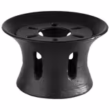 (6 Stück) Stövchen - ASIA - Gusseisen - Höhe: 75mm