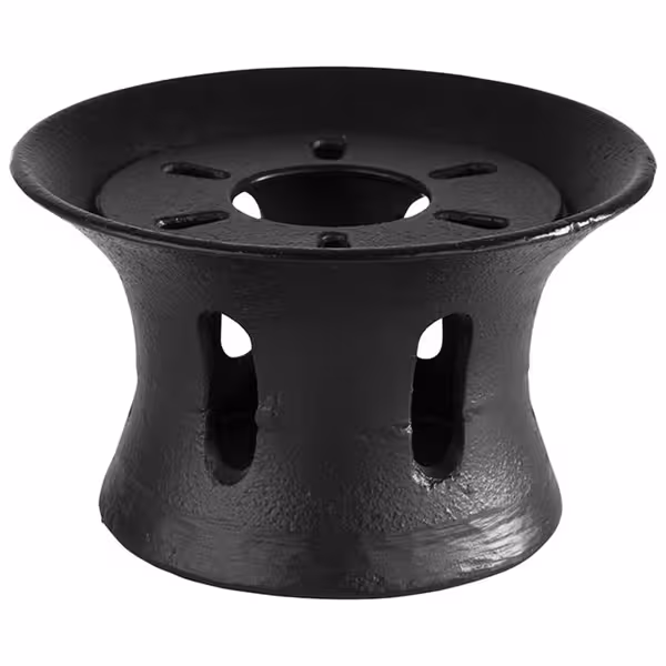 (6 Stück) Stövchen - ASIA - Gusseisen - Höhe: 75mm