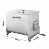 Köttblandare - 30 liter - 25 kg - manuell