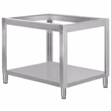 Support pour four à pizza - 1340x1130x880mm - Inox - pour PDP99, PDP99D & PDP99TC