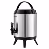 Distributeur de boissons - 10 L - Isotherme - Acier inoxydable