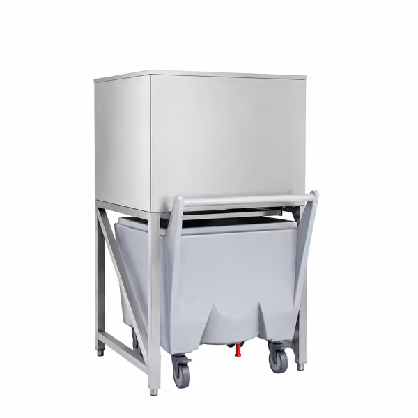 IJsopslagbunker - 250 kg - incl. transportwagen - voor ijsblokjesmachine EWI212VHN, EWI403VHN, EWMI335, FEI220 & FEI220N