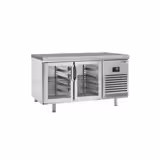 Bakery Counter Fridge PREMIUM PLUS - 1618x800mm - glass doors - granite worktop - capacity 420 litres