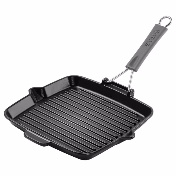 STAUB | GRILL PANS - Grillpan - 240x240mm - Gietijzer - Zwart