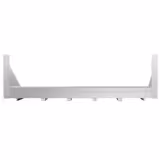 Wandbord für Behälter 4x GN 1/6 - 800x300mm - inkl. Schienen