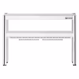 Wärmebrücke mit Keramikstrahler - 800x370mm - 700 Watt - 1 beheizte Etage, 1 Ablage