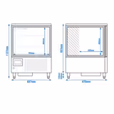 Schockfroster - Touch - 160 Liter - 7x GN 1/1 oder EN 600x400