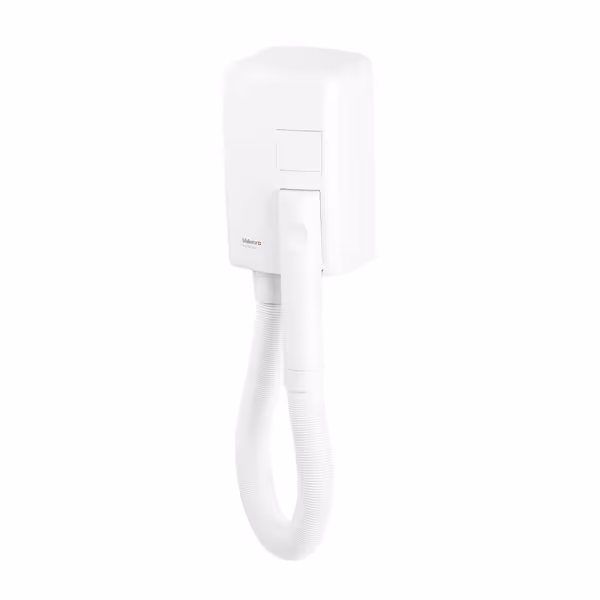 AIR-WOLF | Secador de pared - con manguera y boquilla de mano - Plástico ABS