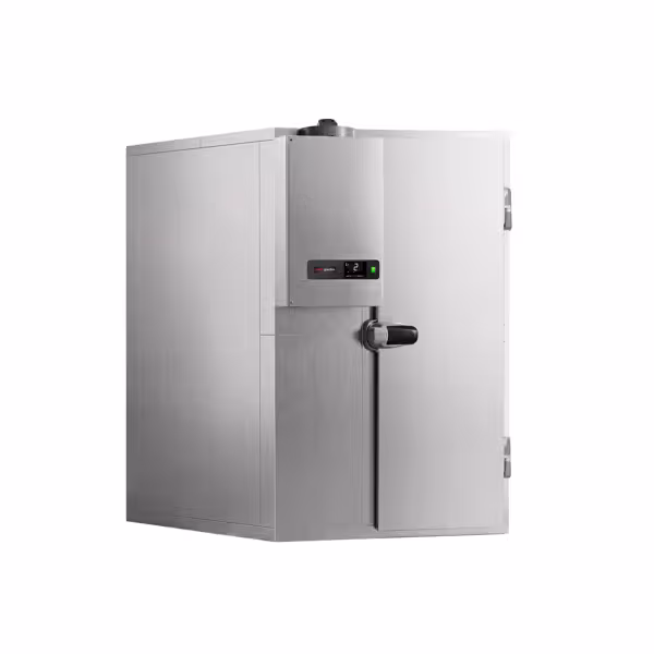 RVS koelcel - 1200x1200mm - 1,80m³ - incl. koelmotor