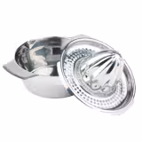 (6 pz) Spremiagrumi manuale - Acciaio inox 18/8 - 2 pezzi - Capacità:350ml