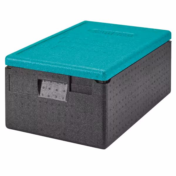 CAMBRO | CAM GOBOX® - Toploader - GN 1/1 - Schwarz - Deckel Grün