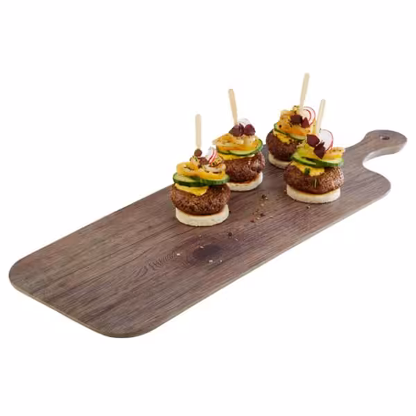 (6 adet) Tepsi - OAK - Melamin - 610x200 mm - Yükseklik: 15 mm