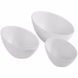 (6 Stück) Dipschälchen - ZEN - Melamin - 80ml - Ø 100mm - Weiß