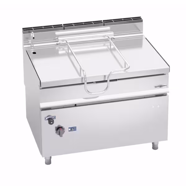 Kantelbare braadpan - gas - 120L - 30kW - 900