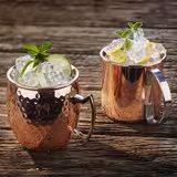 (6 stycken) Muggar – MOSCOW MULE – 450 ml – Koppar – med kromhandtag