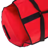 Pizzaväska - för 5 pizzakartonger - 43x43 cm - röd
