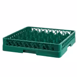Commercial Dishwasher Glass Rack Basket 1/1 – 500 × 500 mm – 36 Compartments – Green