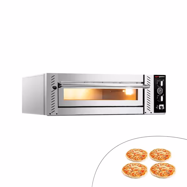 Commercial Electric Pizza Oven – 4 x 30 cm – Manual