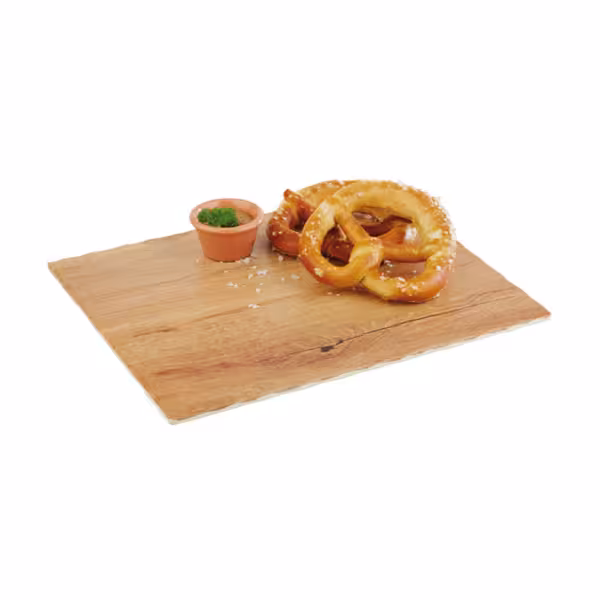 (6 stuks) GN-dienblad OAK LIGHT - Melamine - GN 1/2 - hoogte: 15mm - Bruin