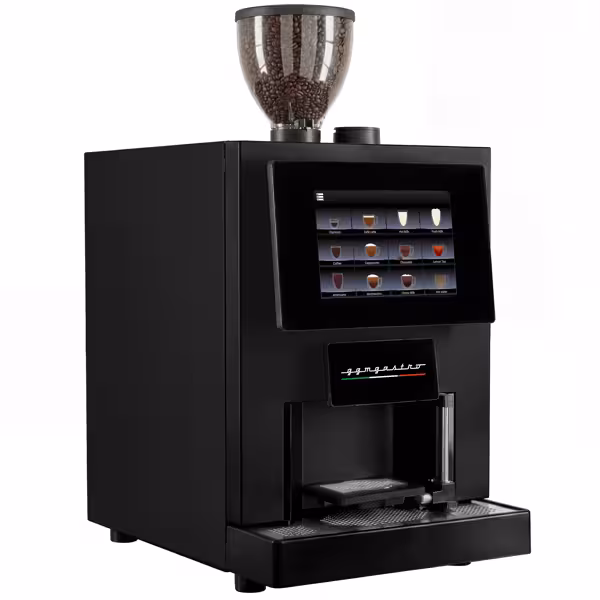 Süper Otomatik Espresso Kahve Makinesi - 30 İçecek Seçeneği - 10inç Dokunmatik Ekran - 1 Kahve Haznesi & 2 Toz İçecek Haznesi - Taze Süt Sistemi Dâhil