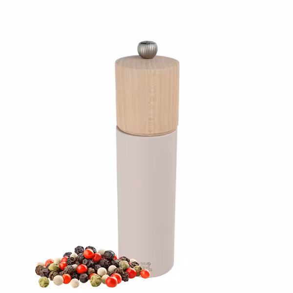 (6 pezzi) PEUGEOT | BOREAL - Macinino per sale - Legno - Rosa fiorito - Altezza: 210mm