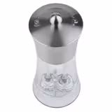 (6 pcs) 2-in-1 Salt & Pepper Mill PREMIUM - SPICEX - Acrylic - Height: 190mm - Clear
