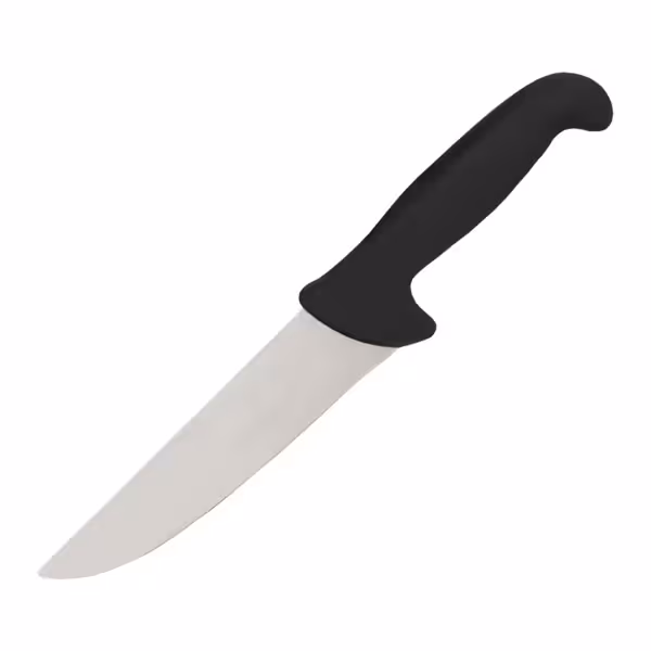 Vleesmes - recht - Lemmet: 180mm