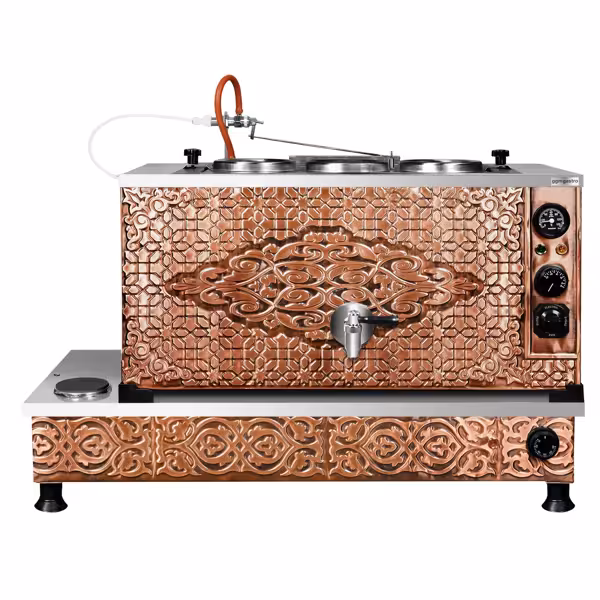 Elektrisch koperen samowar theeketel - 870mm - 33L