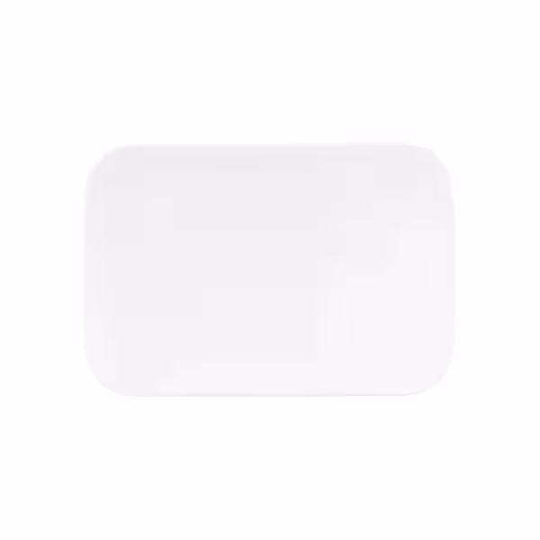 (2 stuks) SELTMANN WEIDEN | Coupeschaal rechthoekig - 255x180mm - Wit