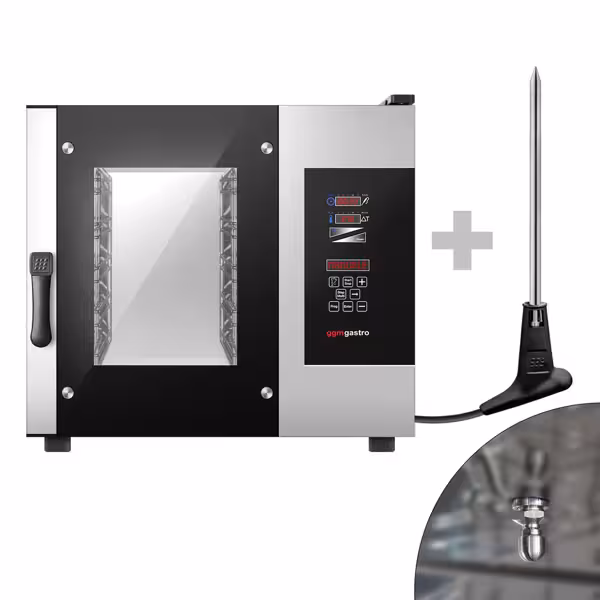 Combisteamer - Digitaal - 5x GN 1/1 - incl. wassysteem