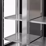 Panoramic Commercial Wine Fridge - Stainless Steel - Single Zone - 450L - max. 128 bottles