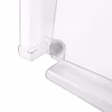 Couvercle de présentation roll-top - Dôme - GN 1/1 - Acier inoxydable - 540x335mm - Hauteur:255mm - incl. bac GN 1/1, deux packs de froid