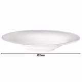 (2 pcs) SELTMANN WEIDEN | Deep Pasta Plate – BLUES Series – Ø 300 mm – Sage Green Porcelain