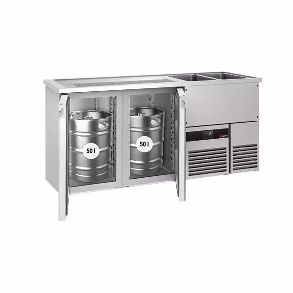 Bierkoeling PREMIUM - 1950x700mm - 2 deuren