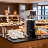 Commercial Filter Coffee Machine - 2.5L - 2.0 kW - with direct water connection - incl. thermal flask
