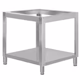 Supporto per forno pizza - 990x1130x880mm - acciaio inox - compatibile con PDP66T, PDP66TD & PDP66TTC